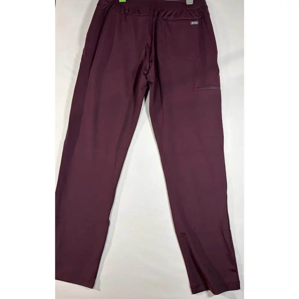 Figs Norris FormX Men's Scrub Pants Burgundy NWT Large Tall